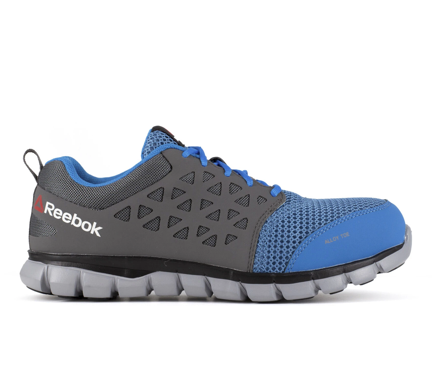 Men's REEBOK WORK Sublite Cushion Mesh Alloy Toe Work Shoes