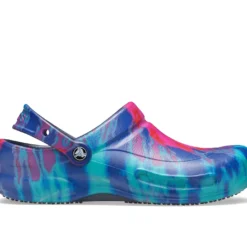 Men's Crocs Work Bistro Graphic Slip-Resistant Clogs