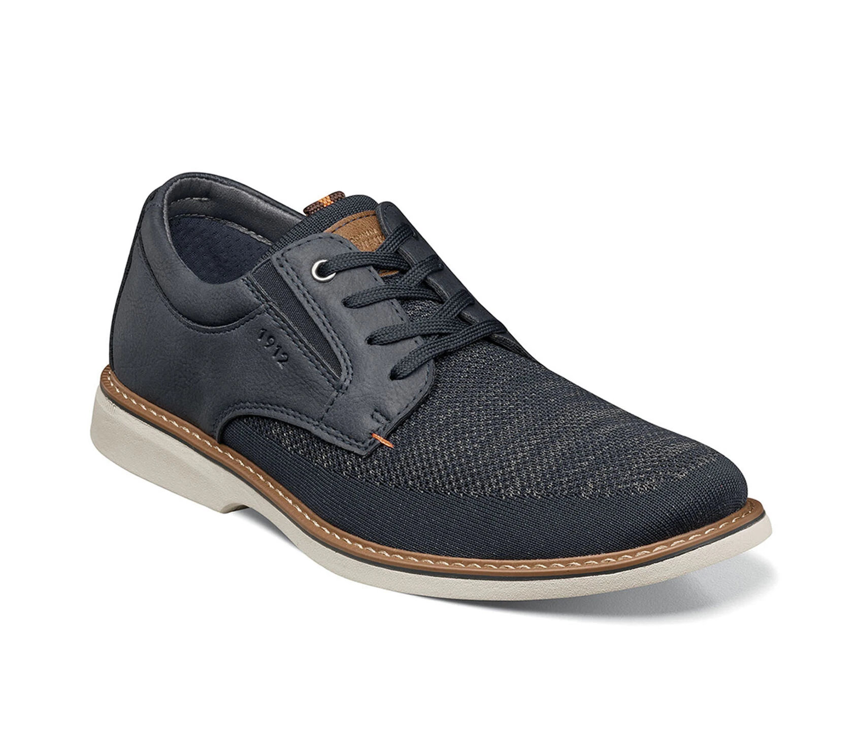 Men's Nunn Bush Otto Knit Plain Toe Dress Shoes - Image 2