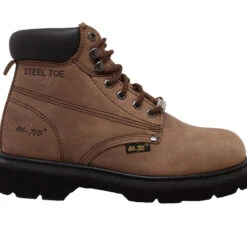Men's AdTec 6" Full Grain Leather Steel Toe Work Boots