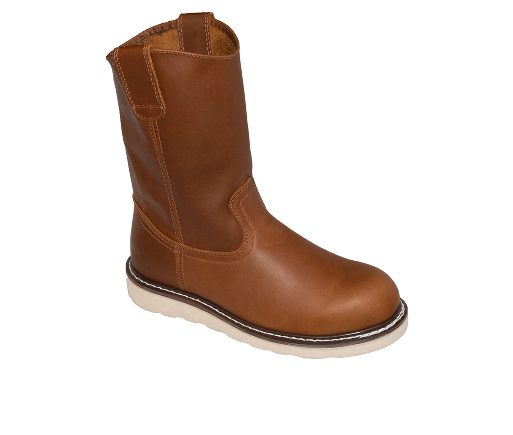 Men's AdTec 8" Side Zip Compost Toe Wellington Work Boots - Image 2