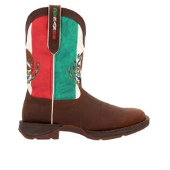 Men's Durango Rebel Steel Toe Mexico Flag Western Steel Toe Work Boots
