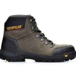 Men's Caterpillar Outline Steel Toe Work Boots