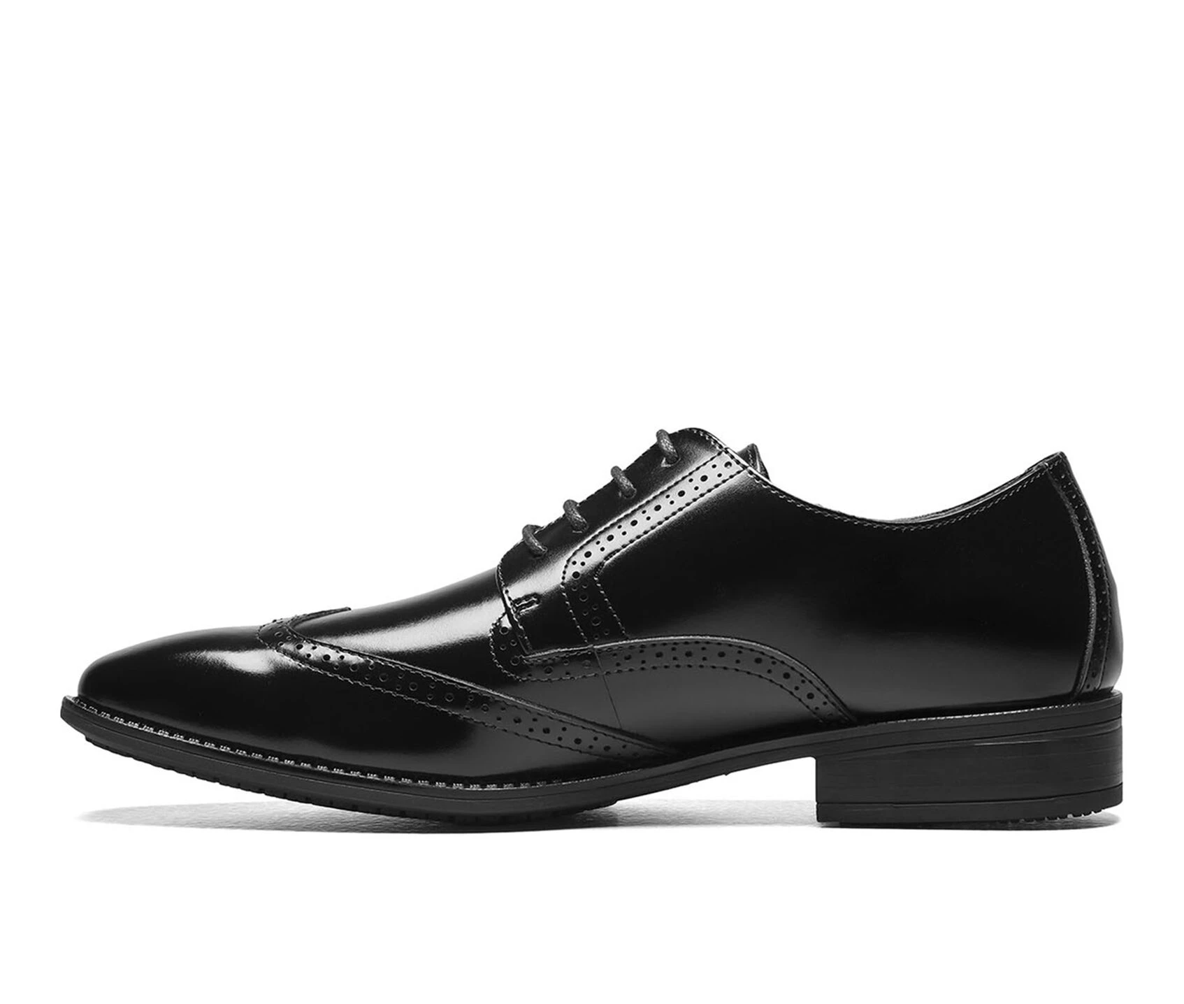 Men's Stacy Adams Adler Wingtip Dress Shoes - Image 3